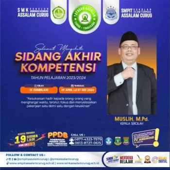 Sidang AKhir Kompetensi