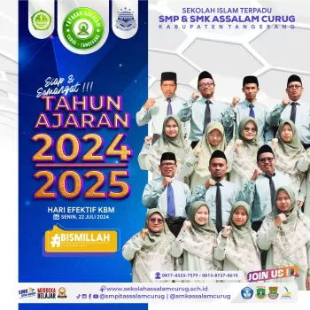 Siap & Semangat di Tahun Ajaran 2024/2025